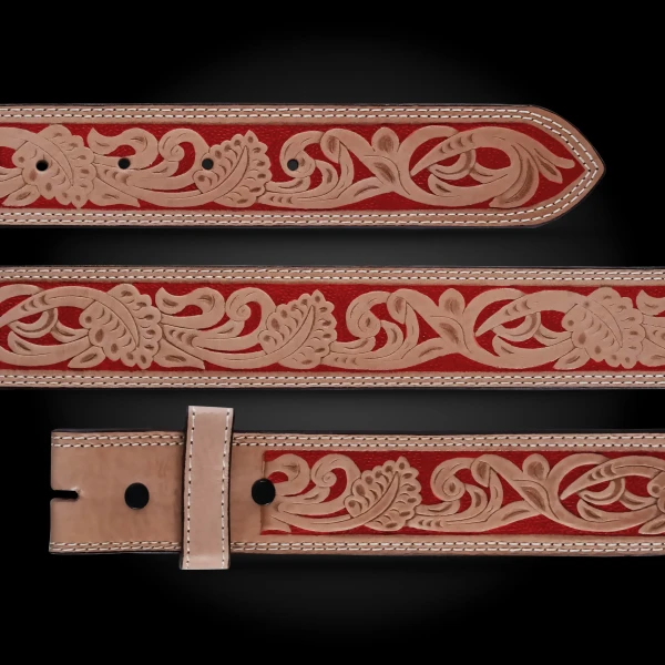 Red Cedar Leather Belt